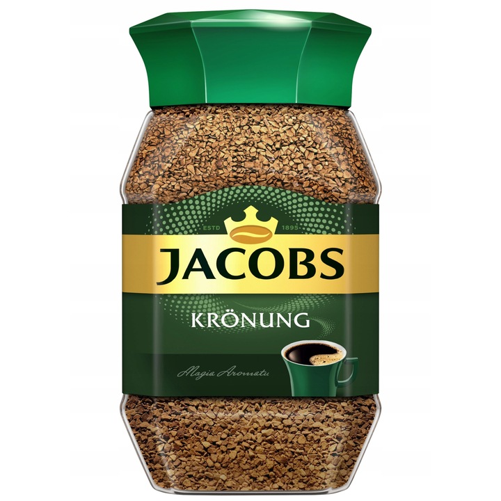Cafea solubila Jacobs Kronung, instant, 200g