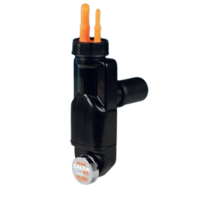 Sifon bazin de spalare, Sifon, Poliester, Negru, Garnituri