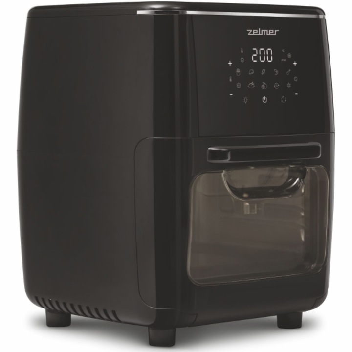 Zelmer ZAF 7120 forrólevegős legsütő, teljesítmény 1700 W, űrtartalom 2,9 l, 10 automata főzési program, fekete