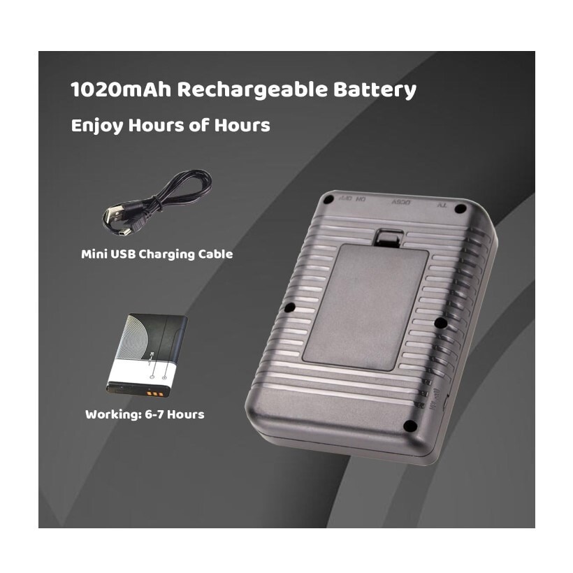 Consola Game Box, RETRO-GAME, 400 jocuri, rotita volum, ecran LCD, cablu AV pentru conectare televizor, incarcare Micro-USB, 2 jucatori, portabil, negru, HAPPY JOKER®