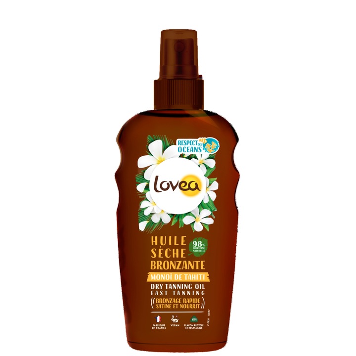 Önbarnító spray, SPF nélkül, LOVEA, 150 ml