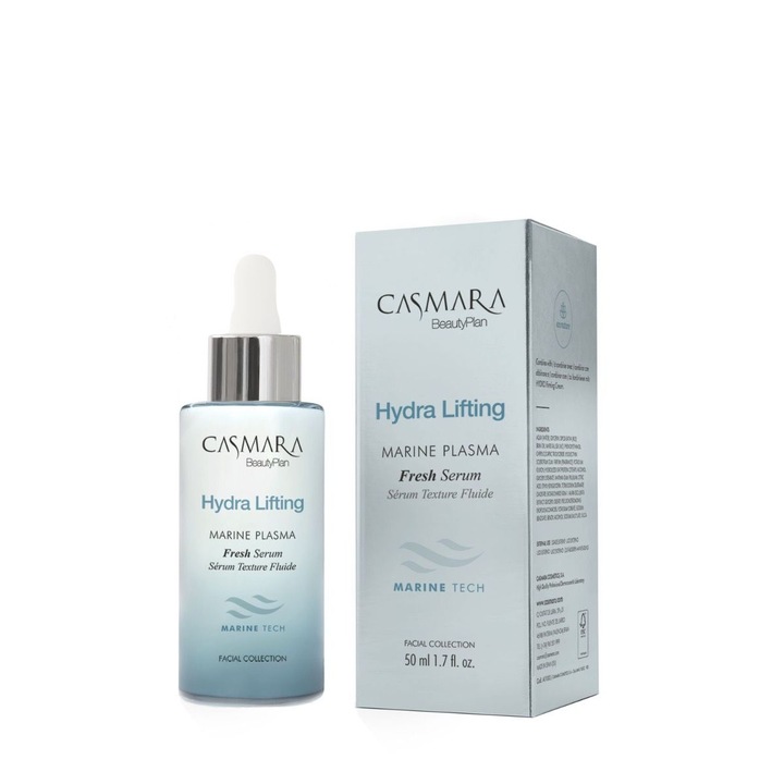 Серум за лице, Hydro Lifting Marine Plasma Fresh Serum, Casmara, 50 мл