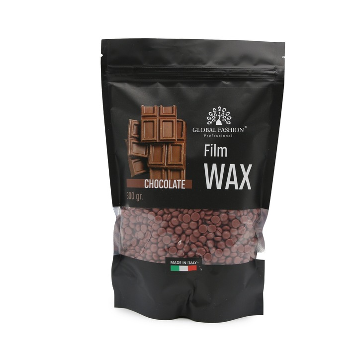 Ceara pentru Epilare Global Fashion, 300 gr, Ciocolata