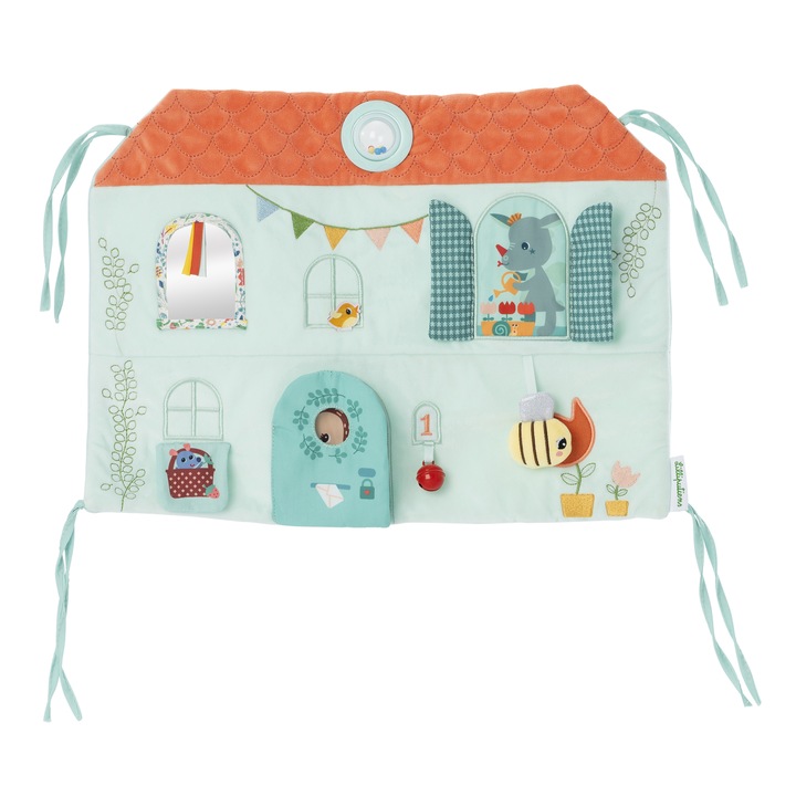 Panou senzorial Lilliputiens - Casuta lui Joe sI Stella, cu multi-activitati