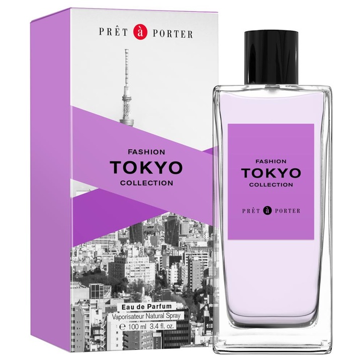 Apa de parfum Pret-A-Porter Fashion Tokyo, 100 ml