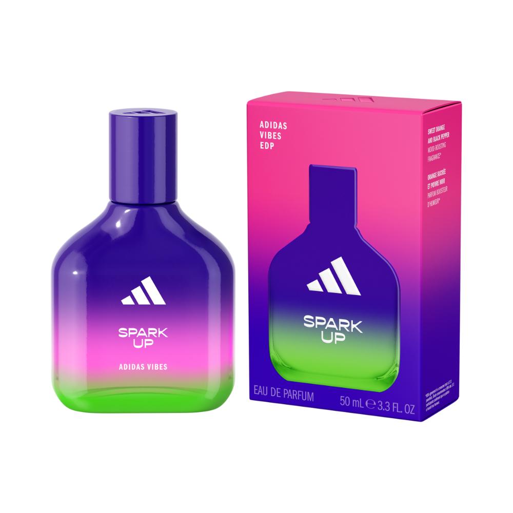 Apa de parfum Adidas Vibes Spark Up, Unisex, 50 ml