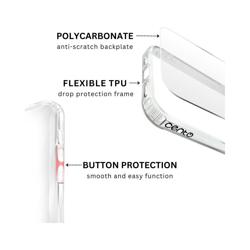Husa de protectie CENTO Como compatibila cu Samsung A36 5G/A56 5G Transparent Silicon Premium, Slim, colturi intarite, Anti zgarieturi, Anti soc, cu margini ridicate pentru protectia ecranului si a camerei