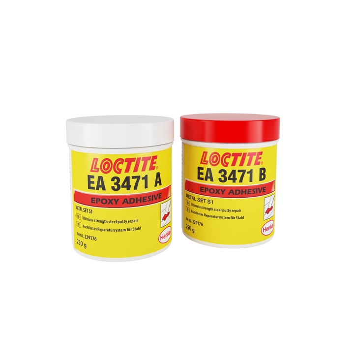 Chit epoxidic bicomponent pentru reparatii, 2x250 g, LOCTITE® EA 3471