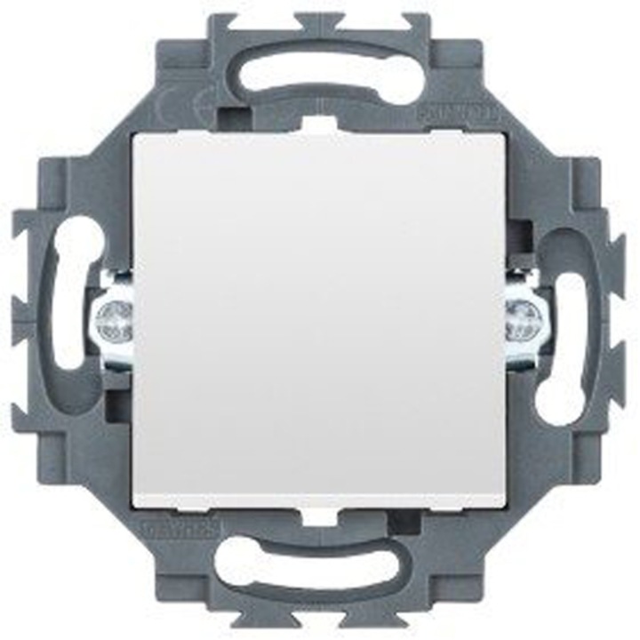 Кръстосан превключвател за бързо окабеляване, Gewiss, 1P 10AX БЯЛ