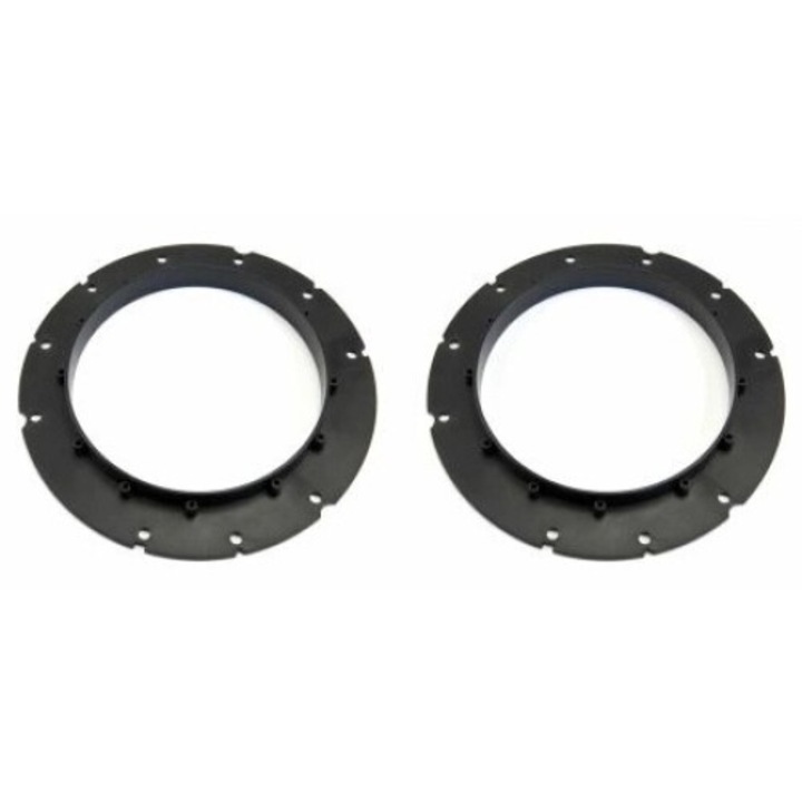 Set 2 Inele adaptoare difuzoare auto Cod 20.546 Citroen C3 Picasso 2009-2017 Fata 165mm