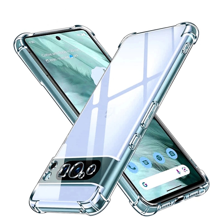 ΠΠ΅ΠΉΡ Π·Π° Google Pixel 9 Pro - Shockproof Clear Silicone - ΠΡΠΎΠ·ΡΠ°ΡΠ΅Π½
