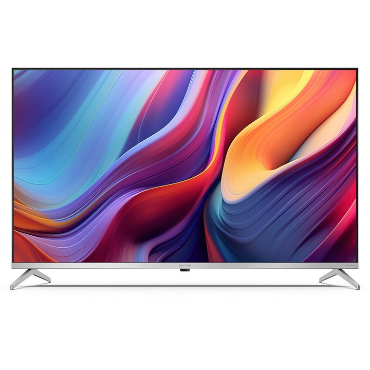 SHARP 43GP6265E 108 см 4K UHD QLED Google TV с високоговорители harman/kardon