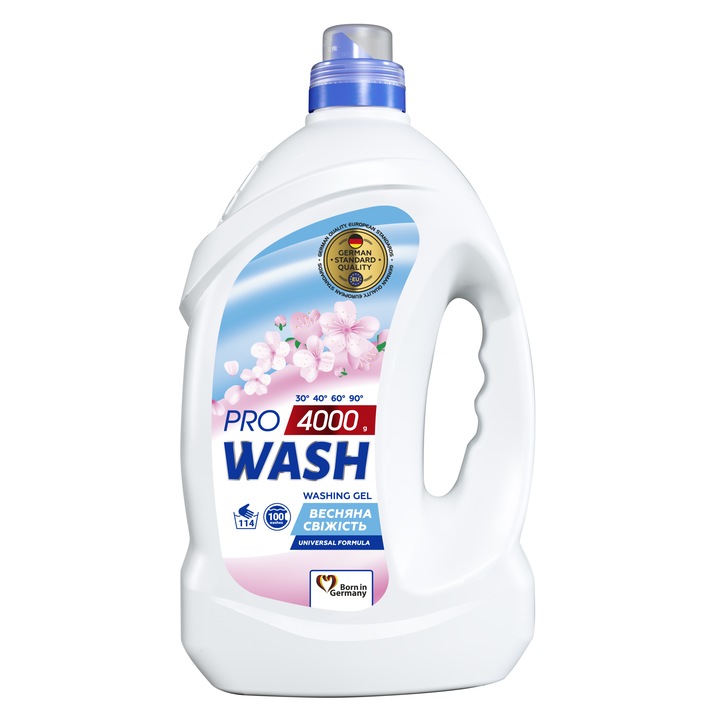 Folyékony mosószer PROWASH tavaszi frissesség 4L