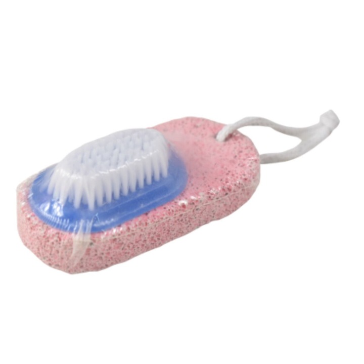 Piatra Ponce + periuta curatare, multicolor, @InstaR