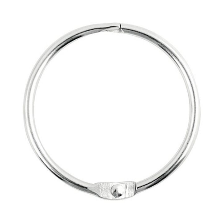 Inele Spirella Ringo Pentru Perdeaua De Dus Inox Periat, 12 Buc