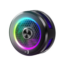 Cooler de telefon 15W cu racire cu semiconductori, afisaj digital, iluminare RGB, operare silentioasa, fixare magnetica si cu clema, design compact, USB Type-C, trei moduri de racire, ideal pentru gaming