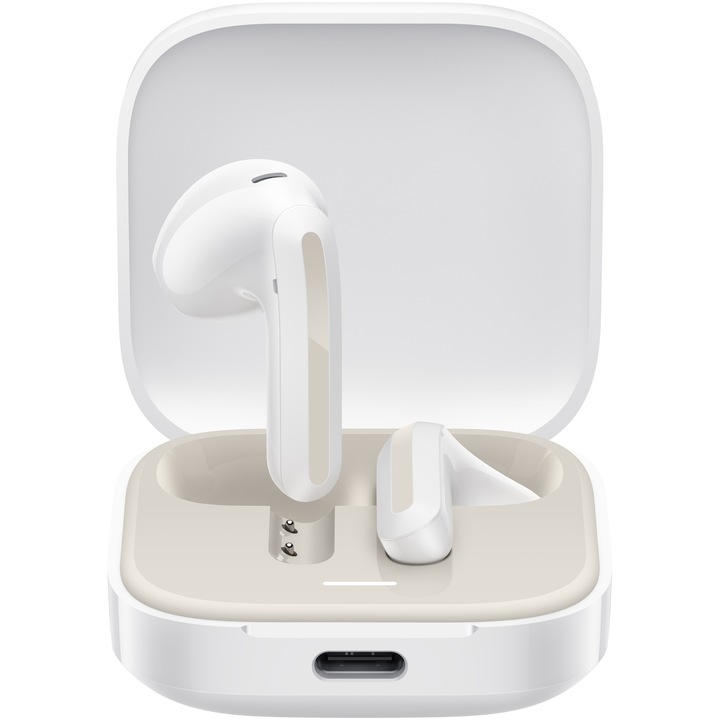Xiaomi Redmi Buds 6 Active vezeték nélküli fülhallgató, Bluetooth 5.4, autonómia 30 óra, IPX4, fehér
