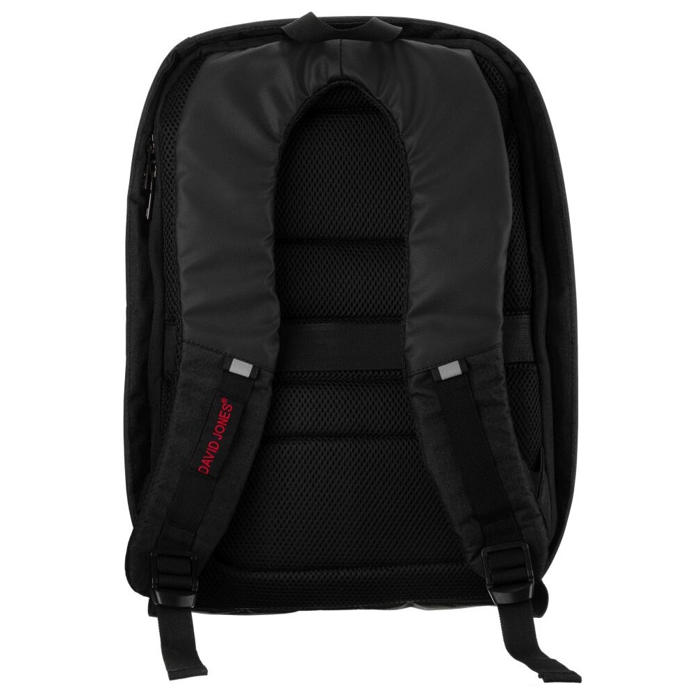 Rucsac modern pentru laptop cu port USB, David Jones, 15", multicolor