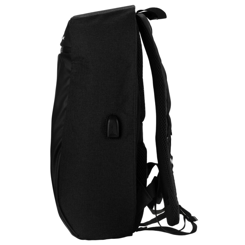 Rucsac modern pentru laptop cu port USB, David Jones, 15", multicolor