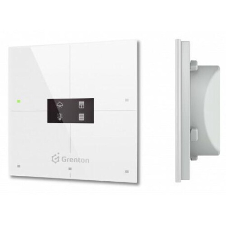 Сензорен панел GRENTON SMART PANEL 4B, WiFi, бял
