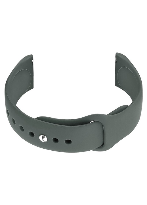 Pacific U21 22mm gumi óraszíj - sötétszürke