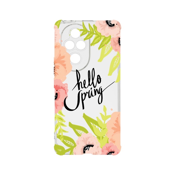 BestCase® Husa Anti Shock 1.5MM, Compatibila Cu Honor 200 Pro, Hello Spring, Rezistenta La Socuri, Protectie Camera, AS 685