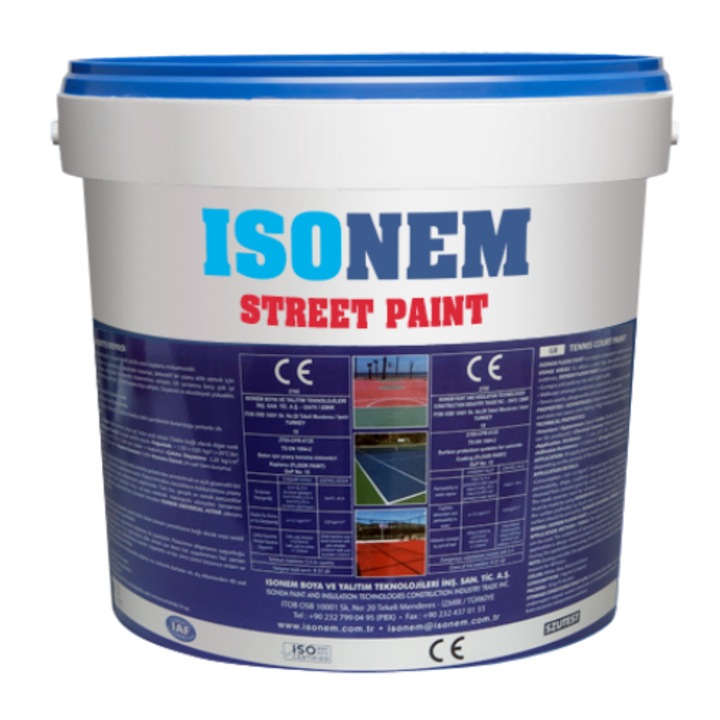 Isonem Street Paint боя за асфалт и бетон 18 кг
