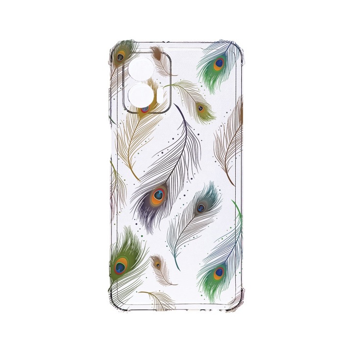 BestCase® Устойчив на удари калъф 1.5MM, съвместим с Motorola Edge 50 Fusion, Flower, удароустойчив, защита на камерата, AS 152