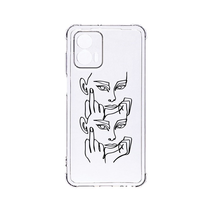 BestCase® Устойчив на удар калъф 1.5MM, съвместим с Motorola Edge 50 Fusion, FU, устойчив на удар, защита на камерата, AS 742