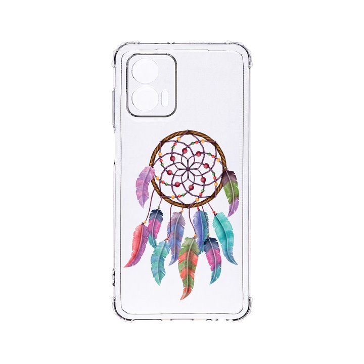 BestCase® Устойчив на удари калъф 1.5MM, съвместим с Motorola Edge 50 Fusion, Dreamcatcher, Устойчив на удари, Защита на камерата, AS 949
