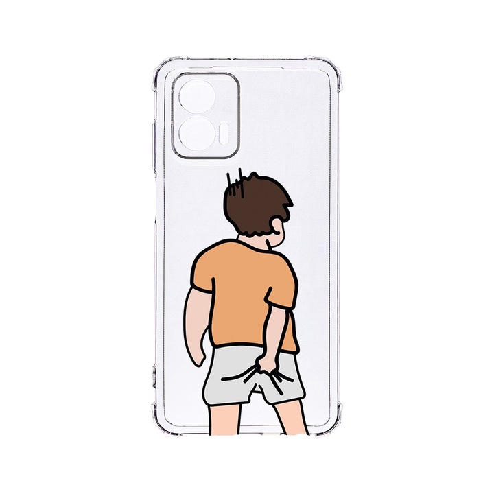 BestCase® Устойчив на удар калъф 1.5MM, съвместим с Motorola Edge 50 Fusion, устойчив на надраскване, удароустойчив, защита на камерата, AS 972