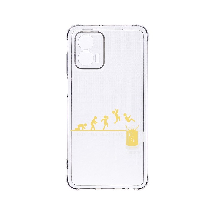 BestCase® Устойчив на удари калъф 1.5MM, съвместим с Motorola Edge 50 Fusion, Friday Bear, Устойчив на удари, Защита на камерата, AS 1005