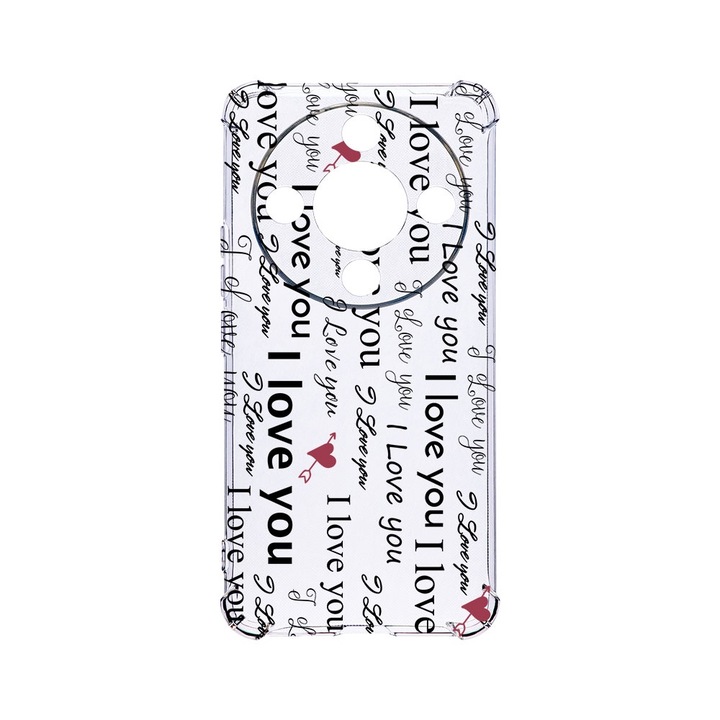 BestCase® Устойчив на удари калъф 1.5MM, Съвместим с Honor X9b / Magic6 Lite / X50 5G, Love me, Устойчив на удари, Защита на камерата, AS 40