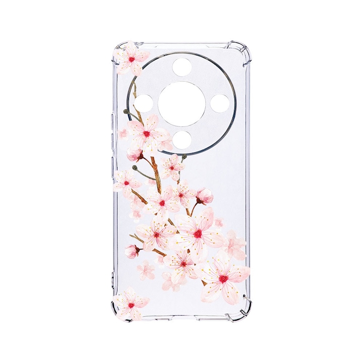 BestCase® Husa Anti Shock 1.5MM, Compatibila Cu Honor X9b / Magic6 Lite / X50 5G, Spring Flower, Rezistenta La Socuri, Protectie Camera, AS 62