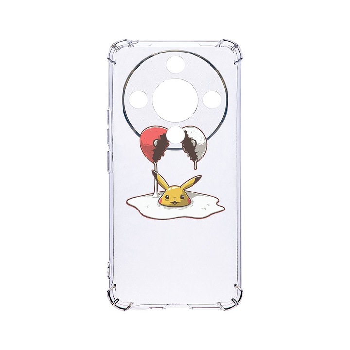 BestCase® Устойчив на удар калъф 1.5 мм, съвместим с Honor X9b / Magic6 Lite / X50 5G, Meme, Устойчив на удари, Защита на камерата, AS 656