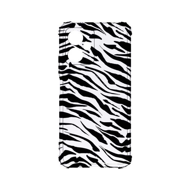 BestCase® Устойчив на удари калъф 1.5MM, съвместим с Motorola Moto G54 Power / Moto G54, с шарка на тигър, устойчив на удари, защита за камерата, AS 1058