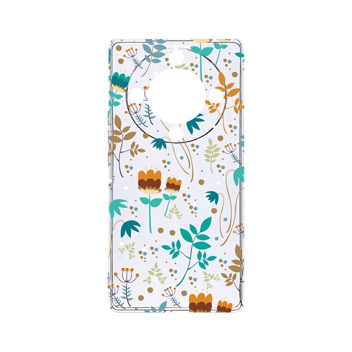 BestCase® Husa Clear Silicon 2MM, Compatibila Cu Honor Magic6 Lite / X9b / X50 5G, Spring Flowers, Antisoc, Protectie Camera, Margini ridicate pentru protectia ecranului, T 28