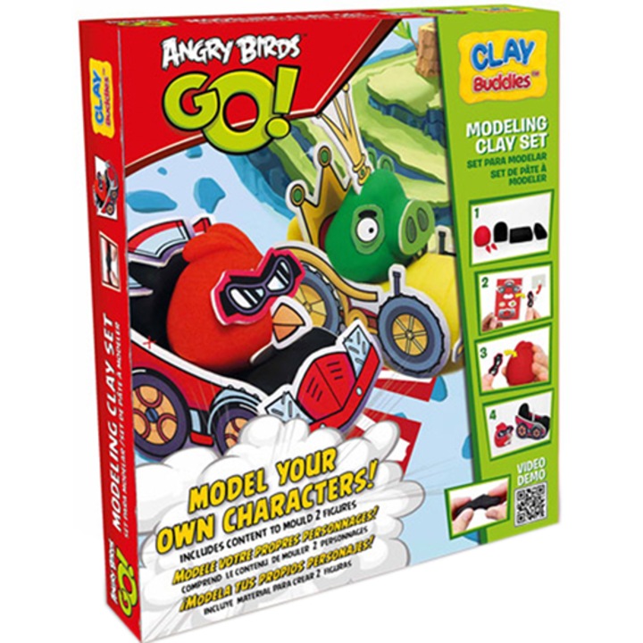 Cutie plastilina Giromax Angry Birds Go