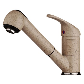 Baterie bucatarie Pyramis FESTIVO, monocomanda, finisaj Sandstone Baterie bucatarie Pyramis FESTIVO, monocomanda, finisaj Sandstone