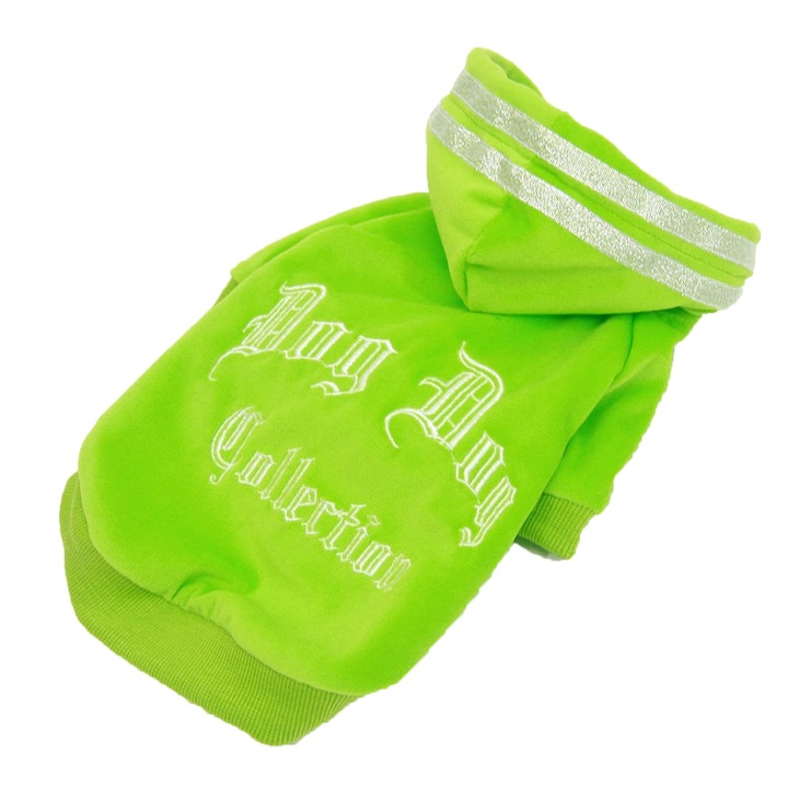 Hanorac Dog Dog Collection, S398, 30 cm, Verde