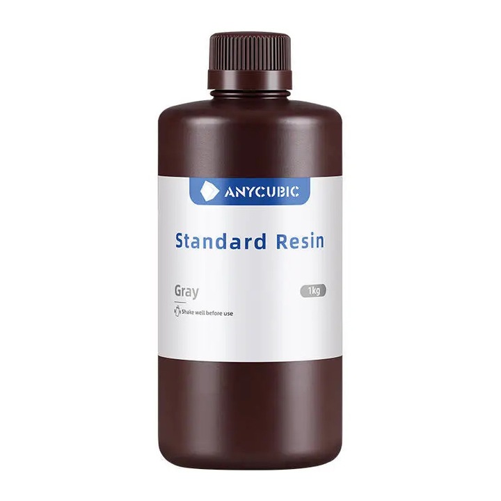 Rasina standard AnyCubic pentru imprimante 3D, 1kg, Gri
