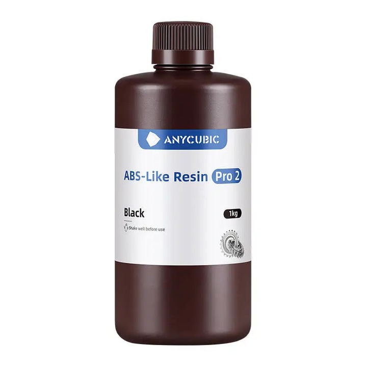 Rasina 3D Anycubic Pro 2, ABS-Like, rezistenta termica, negru