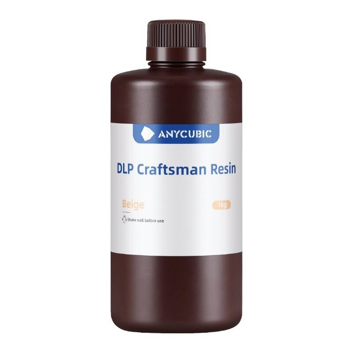 Anycubic Craftsman 3D gyanta, nagy pontosságú, bézs, 1,5 év tartósság