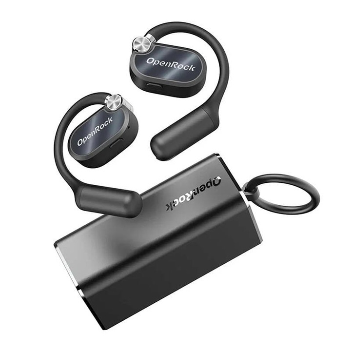 Безжични слушалки, OneOdio, OpenRock X, Bluetooth 5.3, IPX5, черни, 65mAh