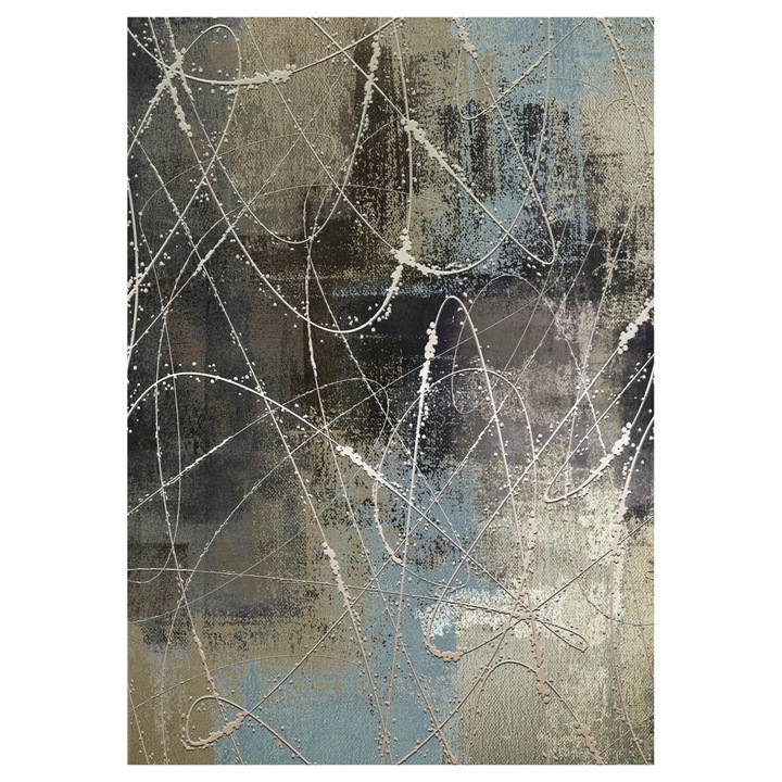 Килим Puzzle-home HM7676.22, Многоцветен, 80X150cm