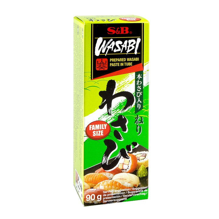 Pasta de Wasabi, S&B, 90g