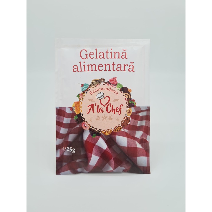 Gelatina alimentara Desert, 3 bucati x 25g