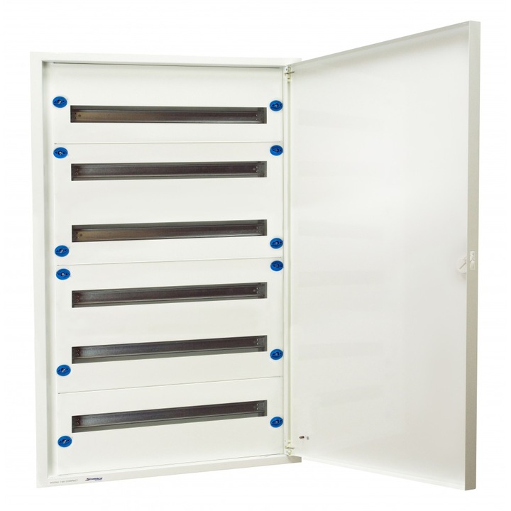 Panou electric, Schrack, Usa opac, 198 Module, 6 randuri, IP 30