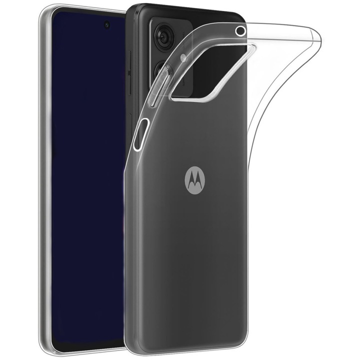 Motorola Moto G54 5G Power Edition kompatibilis szilikon hátlaptok, vékony, átlátszó, 1mm