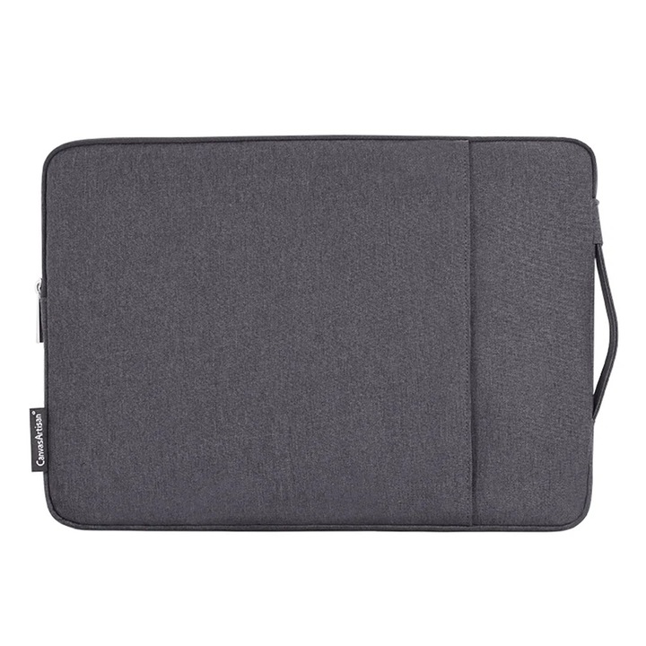 Geanta Laptop 13" - 14" - CanvasArtisan (K28-20) - Dark Gray